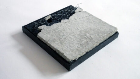 Jochen Damian Fischer _o.T._Betonrelief_21x21x3