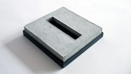 Jochen Damian Fischer_ o.T._Betonrelief_20 x 19,5 x 4 © Jochen Damian Fischer